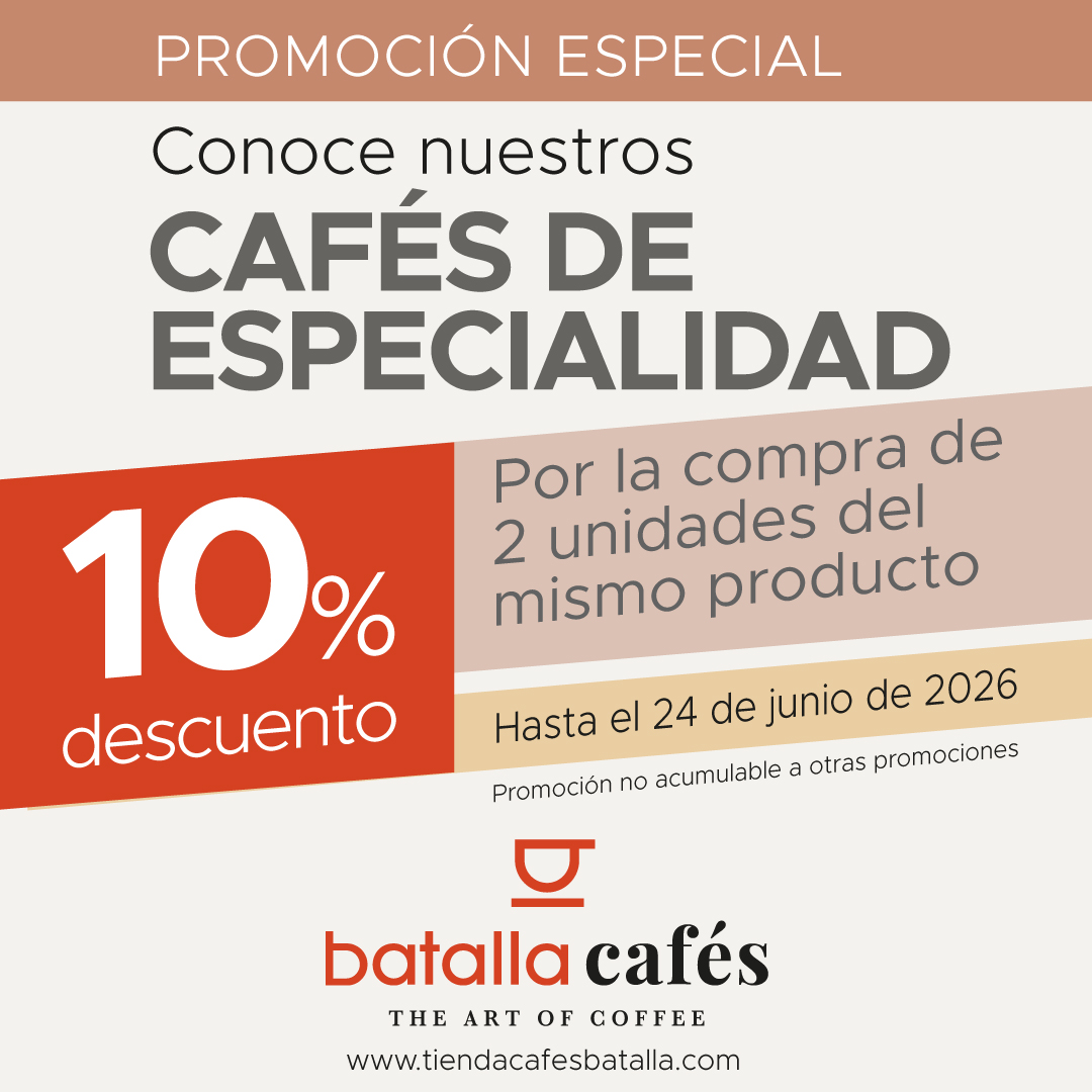 Promoció especial de Cafès d'Especialitat