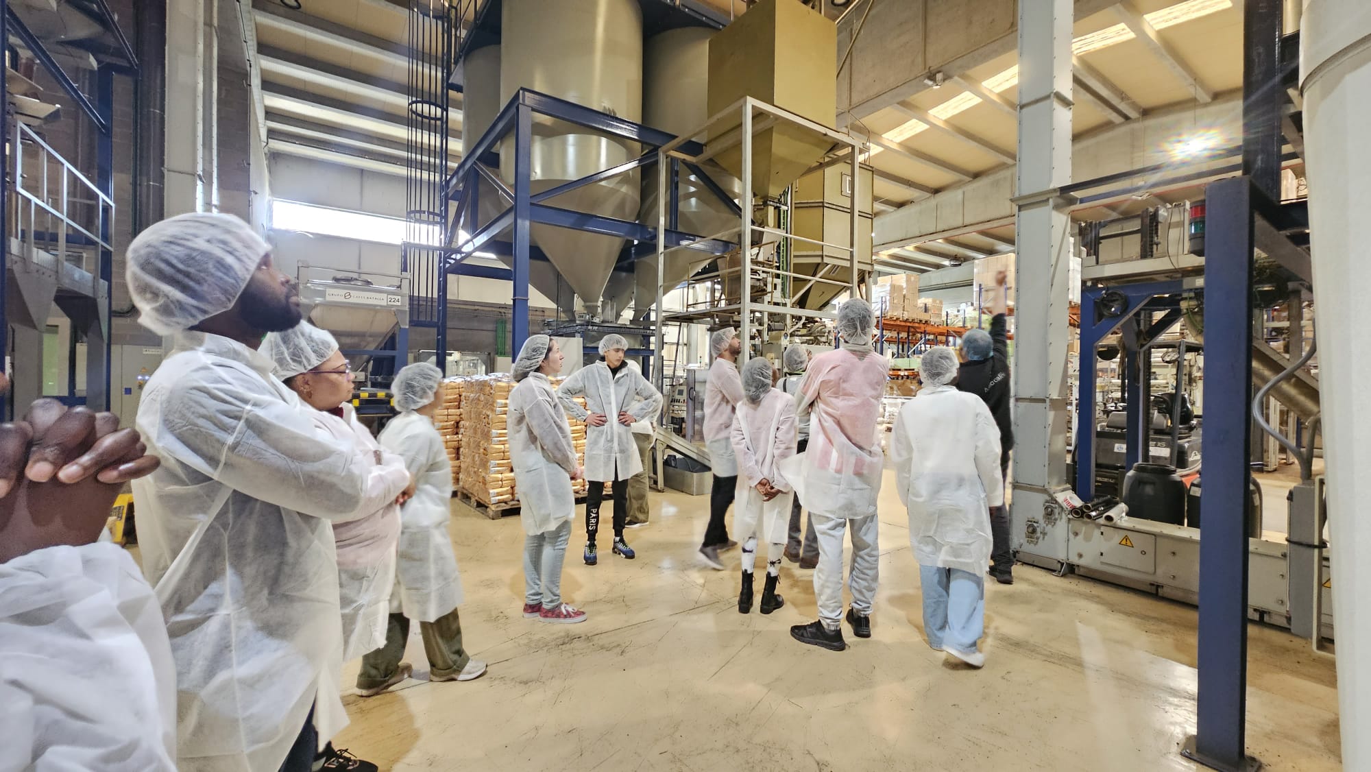 Visita i formació d'alumnes del SOC de Lleida a Cafés Batalla