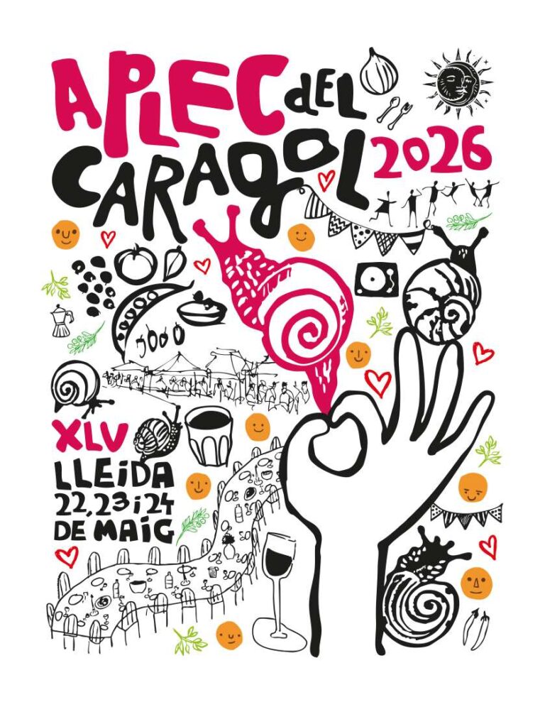 CARTEL XLV APLEC Encaragolats © 2026 Pepo Curià