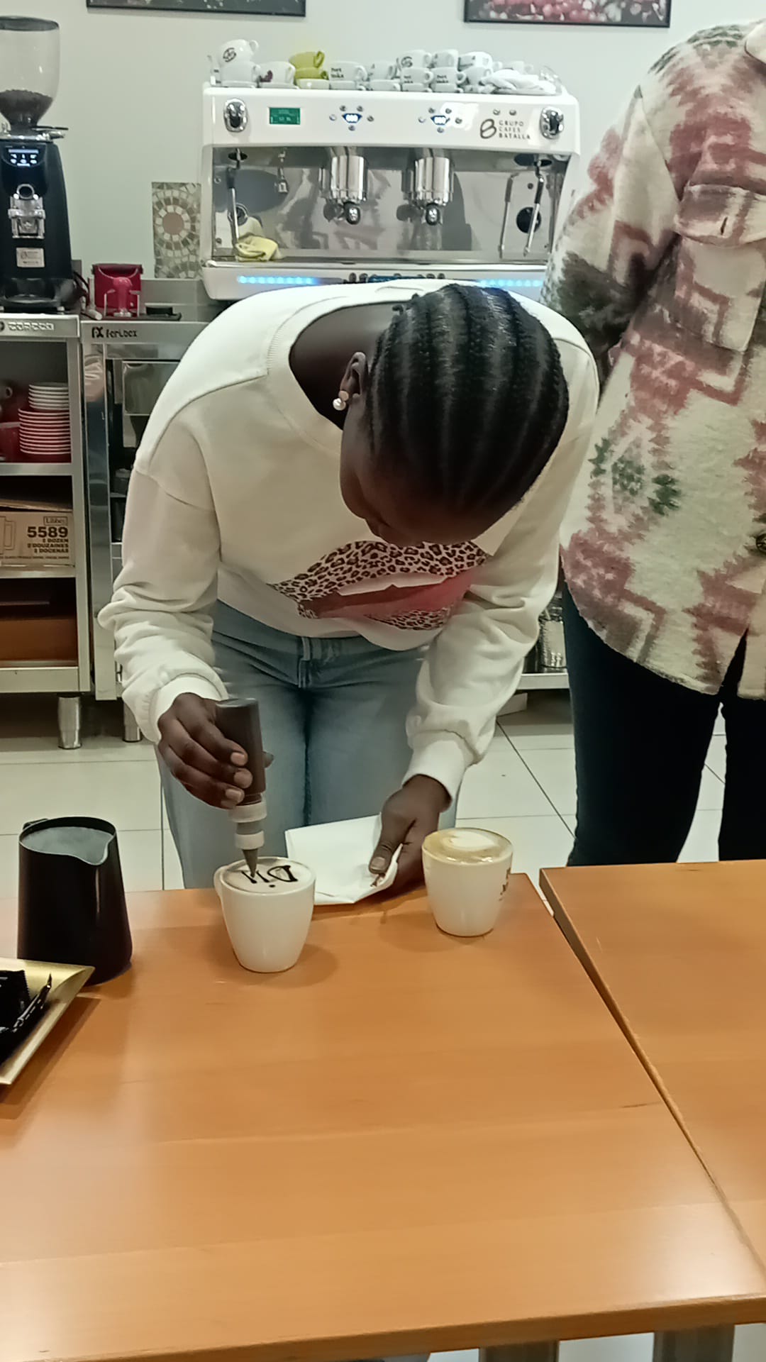 Visita i formació d'alumnes del SOC de Lleida a Cafés Batalla