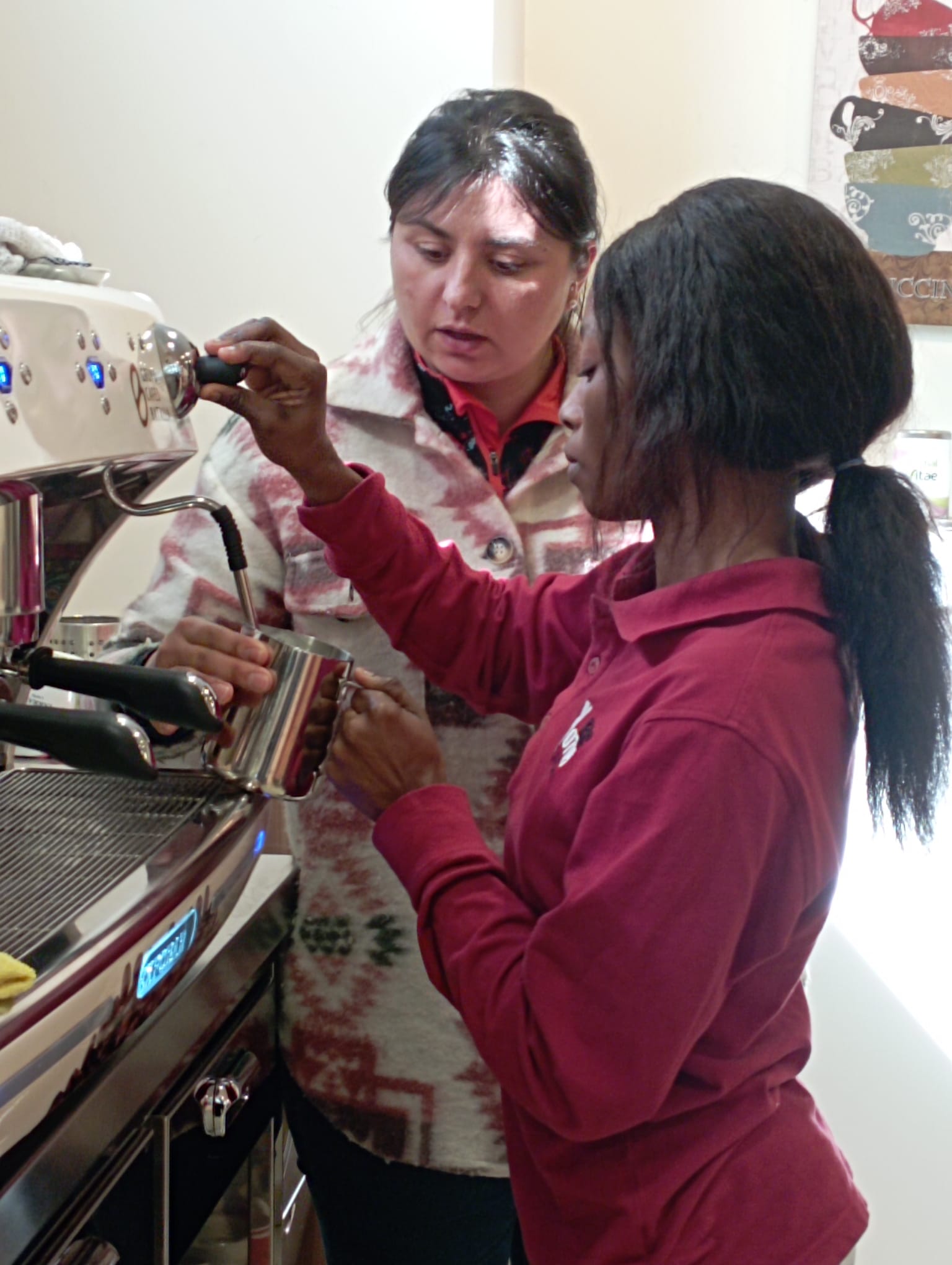 Visita i formació d'alumnes del SOC de Lleida a Cafés Batalla