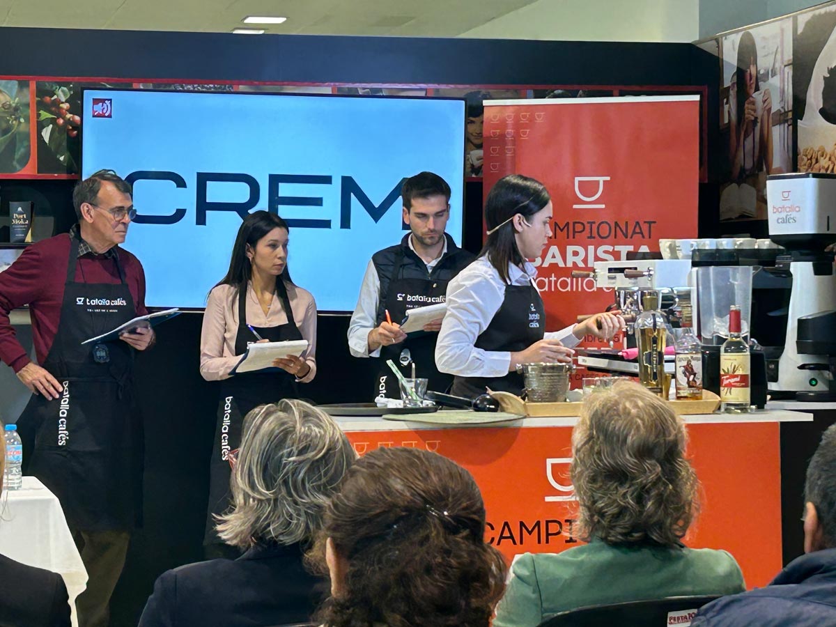 Cindy María Burgos de Rugaca Bar, ganadora del Campeonato Barista Batalla Cafés 2025