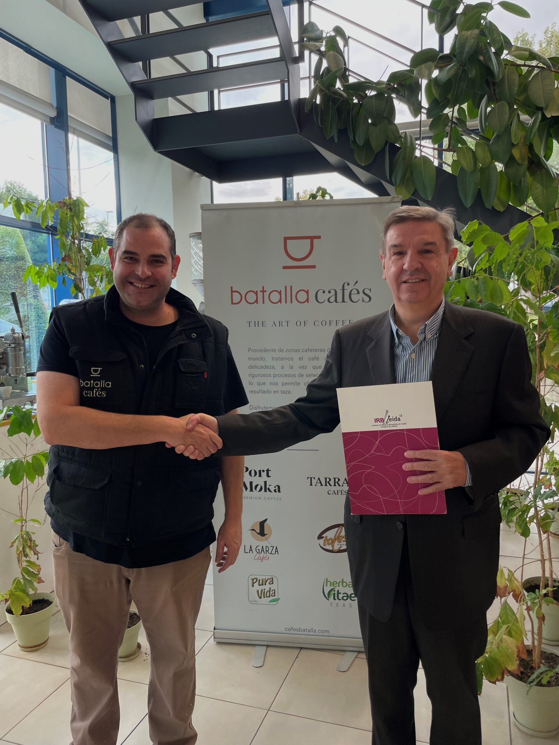 Cafès Batalla renouvelle sa collaboration avec IRBLleida