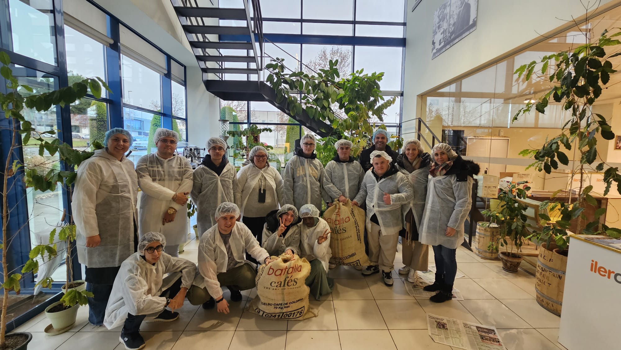 Visita Escola d'Hoteleria de Lleida a Cafés Batalla