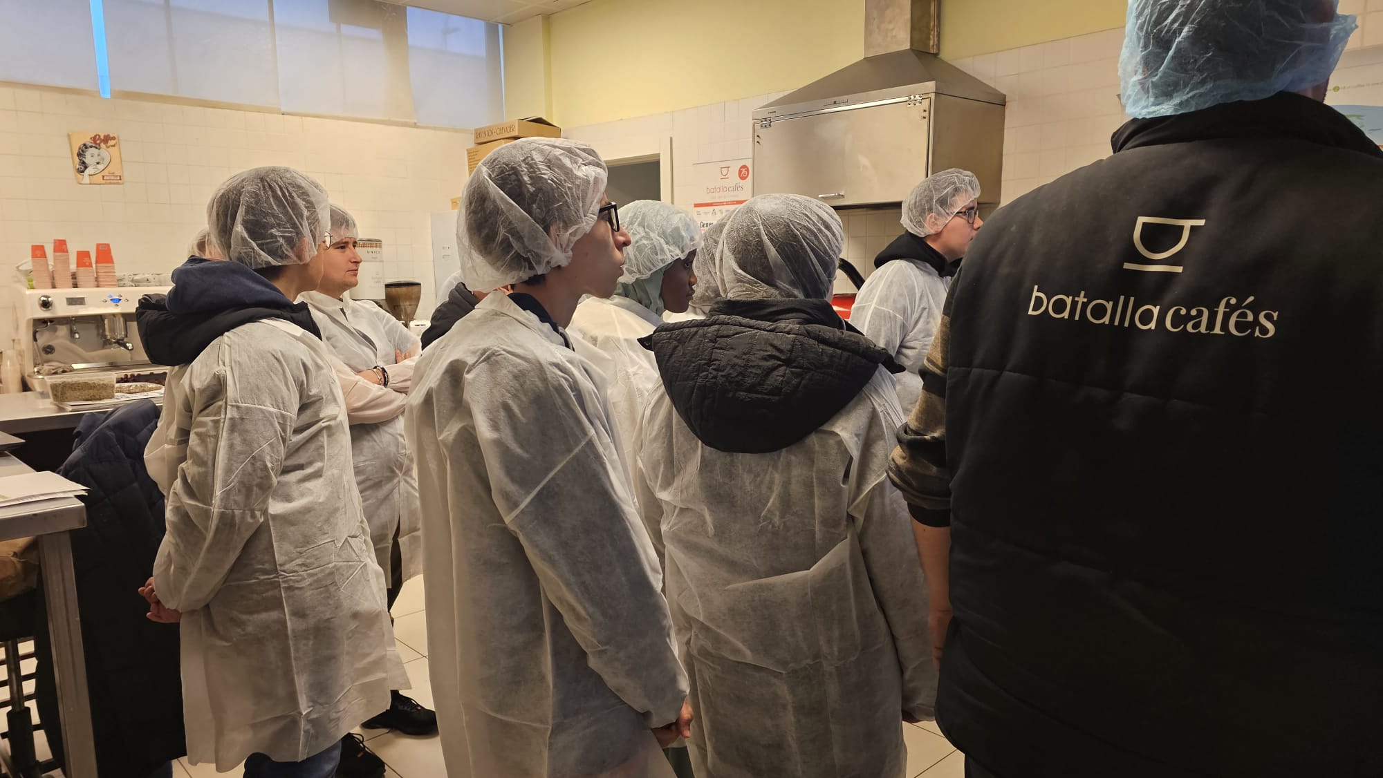 Visita Escola d'Hoteleria de Lleida a Cafés Batalla