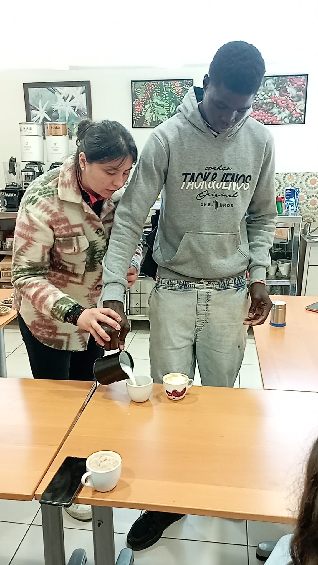 Visita i formació d'alumnes del SOC de Lleida a Cafés Batalla